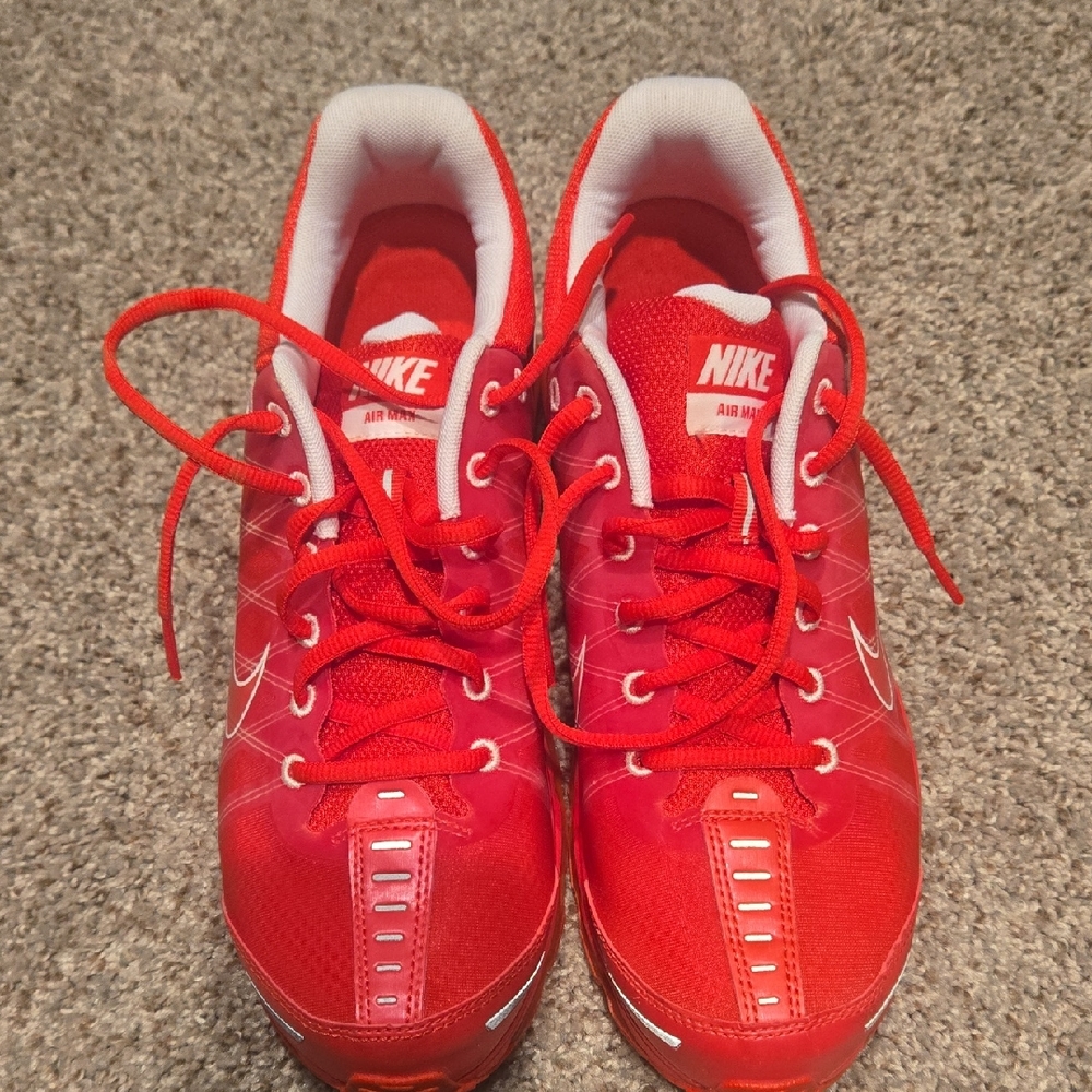 11' Nike Air MAX Red Athletic Shoes